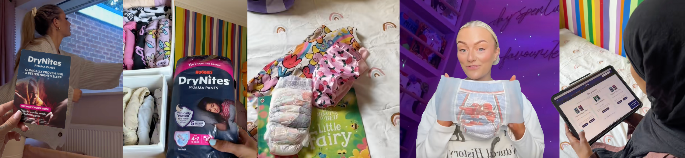 Huggies DryNites drove 48k conversions with mum influencers