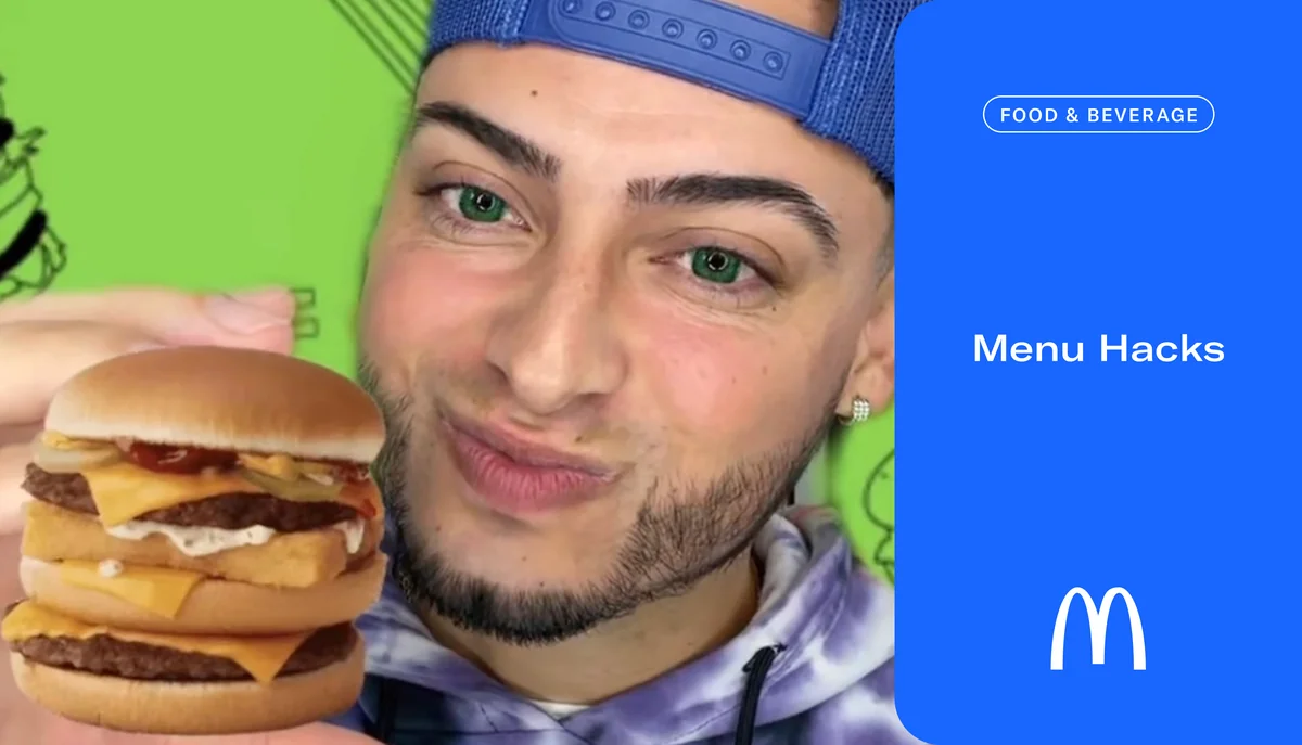 McDonald's menu hacks drove 2.66B video views