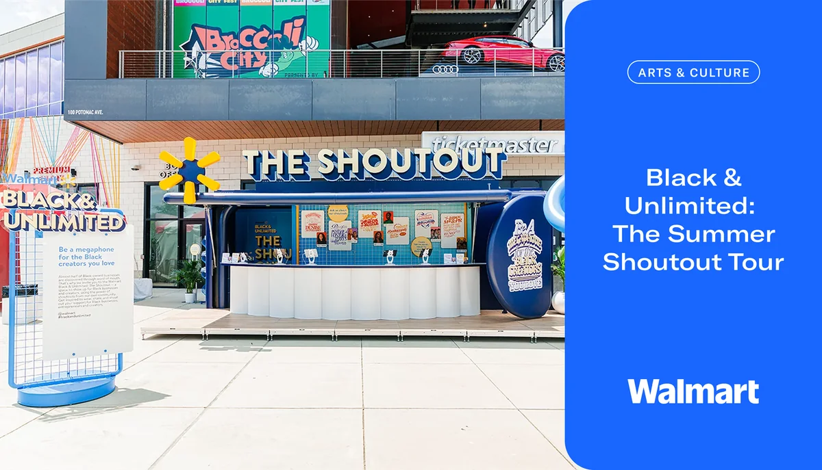 Walmart's Black & Unlimited tour drove 10.5M views