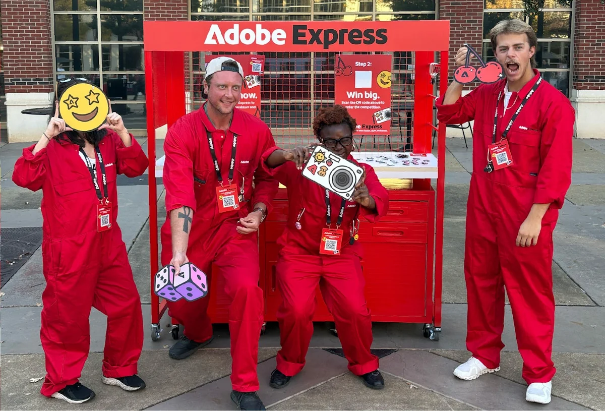 Adobe Express reached 5,345 students across 6 campuses