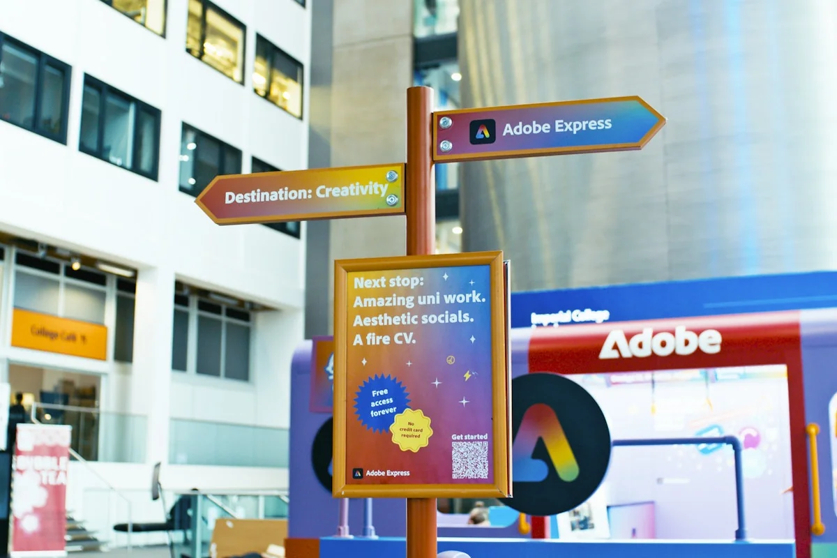 Adobe Express drove 98% sign-in growth across 27 campuses