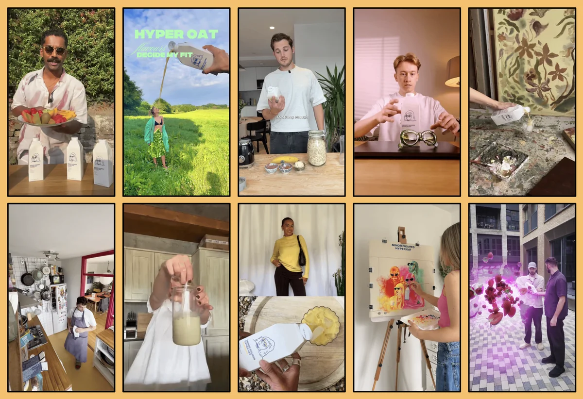 Minor Figures Hyper Oat hit 170K clicks, 6M engagements