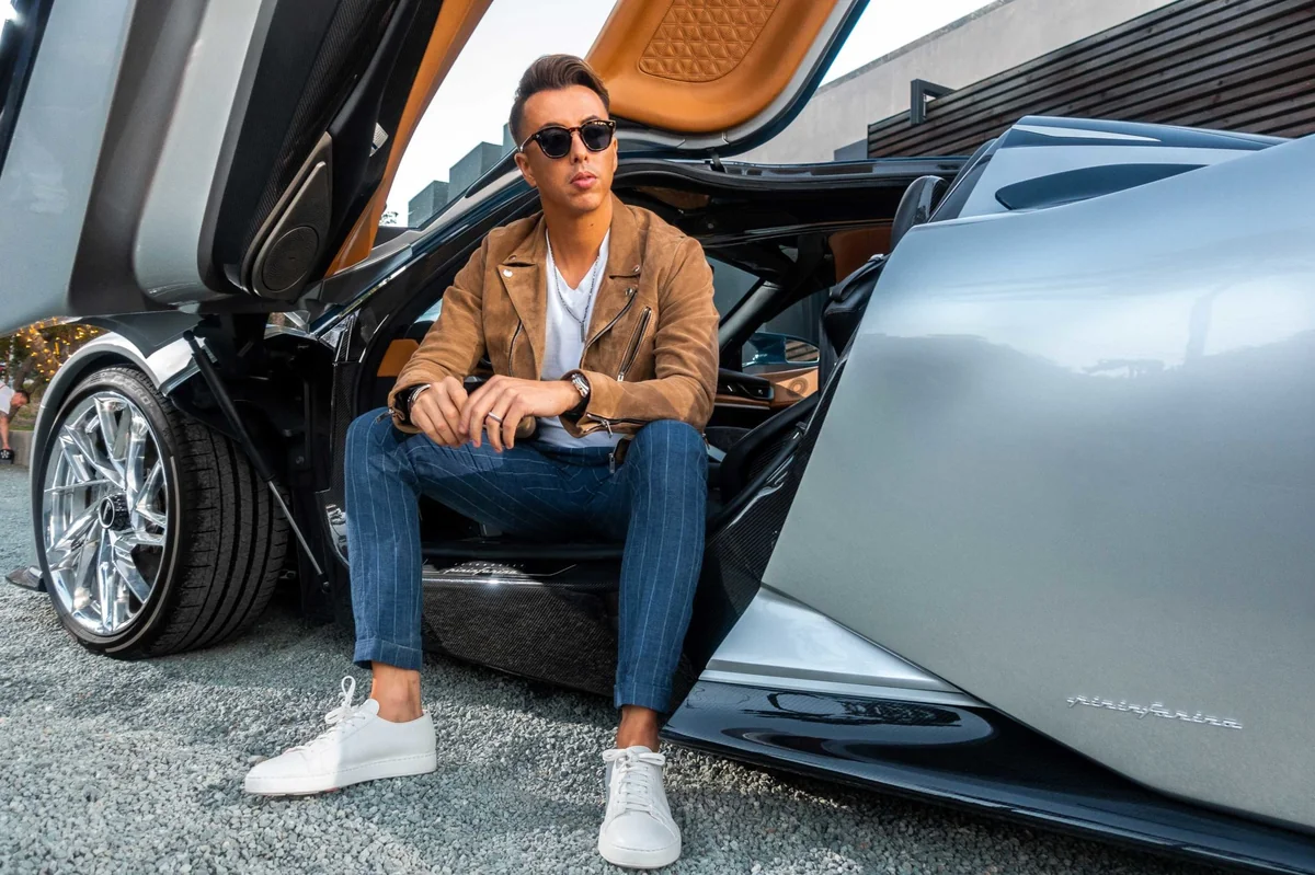 Pininfarina reached 14M via 12 luxury influencers