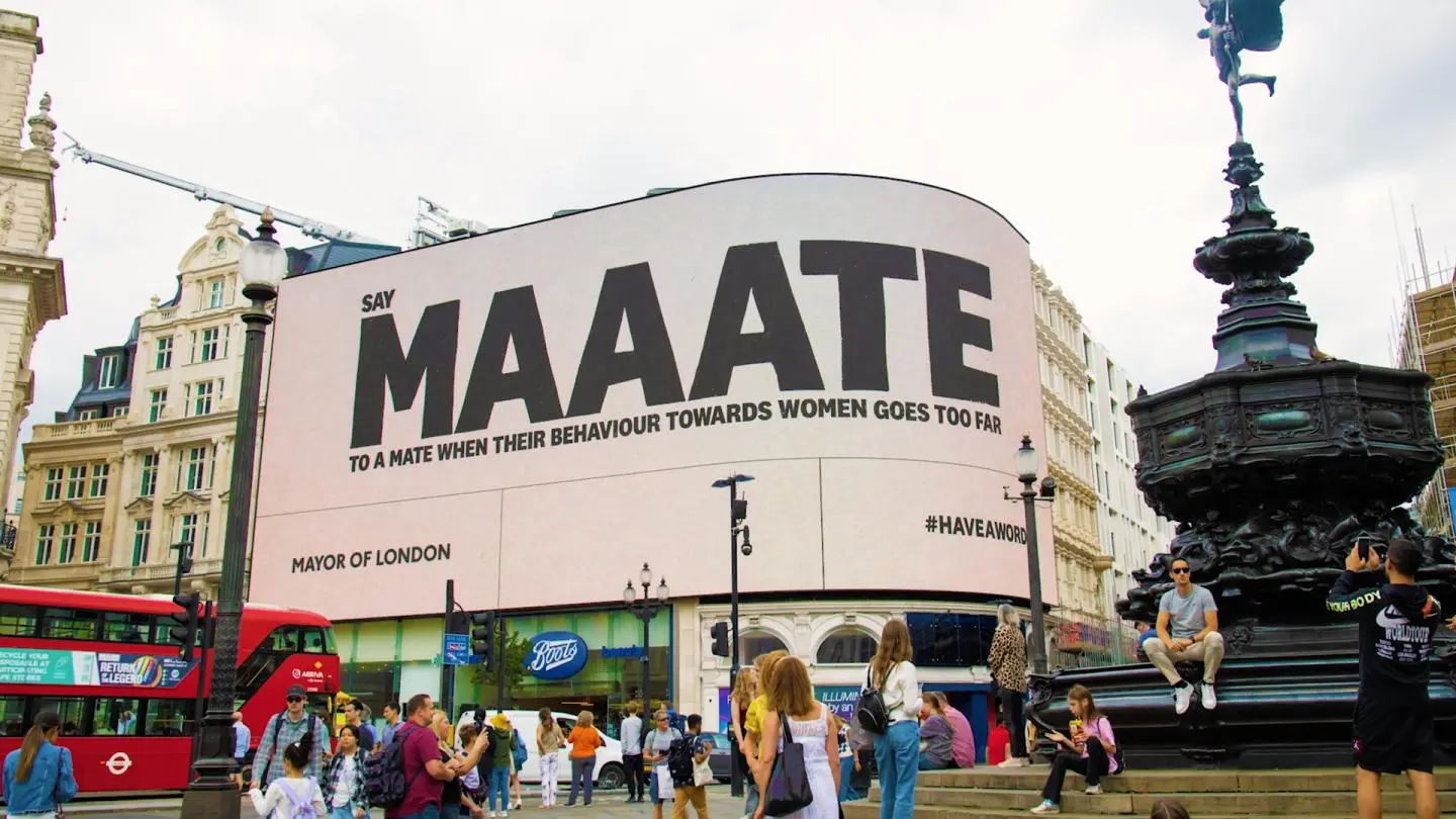 Mayor of London maaate campaign